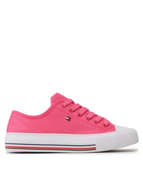 Tommy Hilfiger Tommy Hilfiger Кеди Low Cut Lace-Up T3A9-32677-0890313 S Рожевий