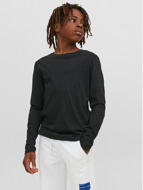 Jack&Jones Junior Jack&Jones Junior Bluzka 12197050 Czarny Regular Fit