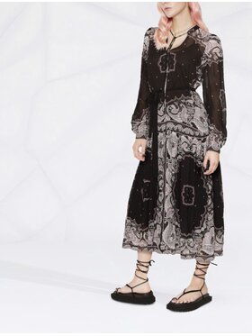 TWINSET TWINSET Sukienka koktajlowa TP270F6909 Czarny Modern Fit