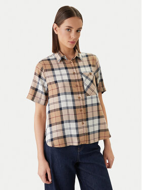 Barbour Barbour Koszula Fern LSH1744BR37 Beżowy Regular Fit