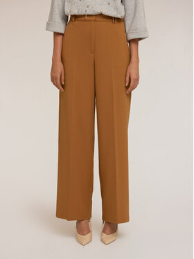 Motivi Motivi Pantaloni di tessuto P092Q004171N012 Marrone Over Fit