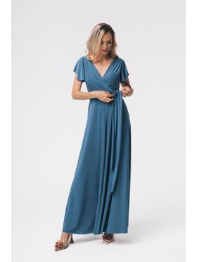 Aurora Aurora Koktejlové šaty Abelia Modrá Feminine Fit