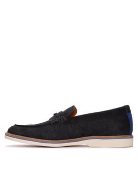 Clarks Loaferice Atticus LTSlip 26172441 Tamnoplava