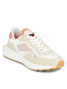 Tommy Jeans Tommy Jeans Sneakersy Translucent Runner EN0EN02215 Béžová