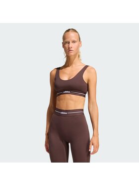adidas adidas Biustonosz sportowy 158738 Brązowy