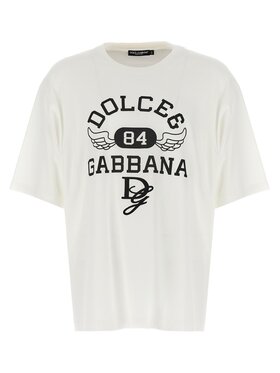 Dolce&Gabbana Dolce&Gabbana T-Shirt G8PN9Z Biały Regular Fit