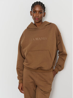 La Mania La Mania Bluza BROOK Brązowy Active Fit