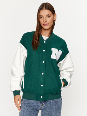 Noisy May Noisy May Bundy bomber Ocean 27028587 Zelená Relaxed Fit