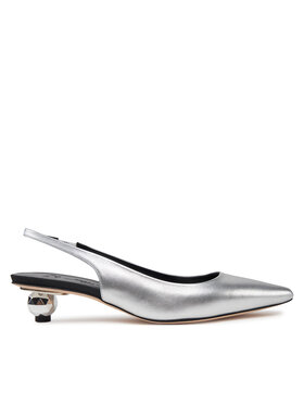 Weekend Max Mara Weekend Max Mara Czółenka Gallico 2515521034600 Srebrny