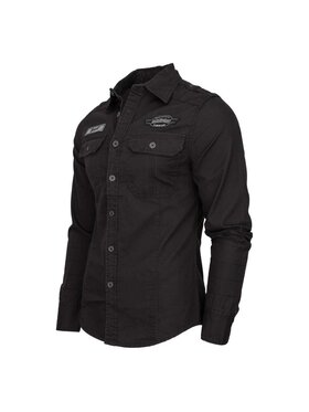 Brandit Brandit Koszula 4023.2.L Czarny Regular Fit