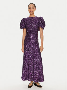 ROTATE ROTATE Coctailkleid 1115792073 Violett Regular Fit