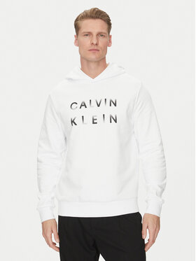 Calvin Klein Calvin Klein Sweatshirt Enlarged Logo K10K114261 Weiß Regular Fit