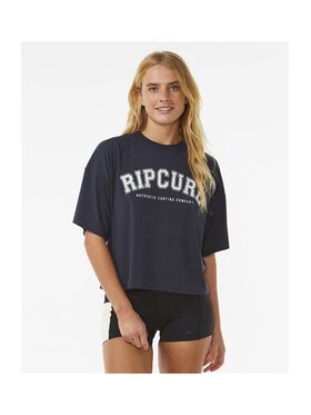Rip Curl Rip Curl T-Shirt Rss Crop Tee Granatowy Relaxed Fit