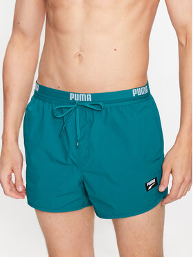 Puma Puma Plavecké šortky 938059 Zelená Regular Fit