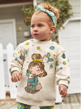 Mayoral Mayoral Kootud kleit 2922 Beež Regular Fit