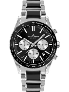Jacques Lemans Jacques Lemans Zegarek Jacques Lemans Liverpool 1-2059G Czarny