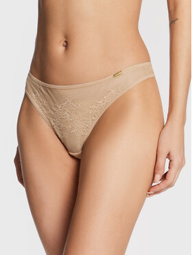 Gossard Gossard Tanga Glossies 13006 Bézs