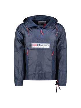 Geographical Norway Geographical Norway Kurtka przeciwdeszczowa WW4244H/GN-Navy Granatowy Regular Fit