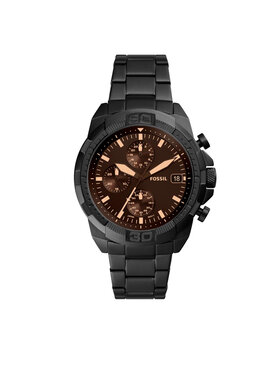 Fossil Fossil Hodinky Bronson Chronograph FS5851 Čierna