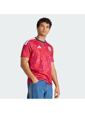adidas adidas Koszulka techniczna Costa Rica Czerwony Slim Fit