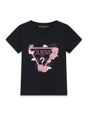 Guess Kids Guess Kids T-Shirt 183880 Czarny Classic Fit