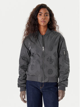 Guess Guess Bomber W5YL08 WHDK2 Grigio Regular Fit