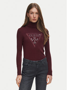 Guess Guess Golf W6BR54 Z1455 Bordo rdeča Regular Fit