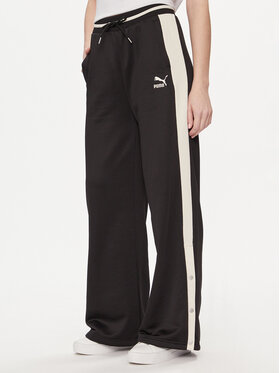 Puma Puma Спортивні штани T7 For The Fanbase 625025 Чорний Relaxed Fit