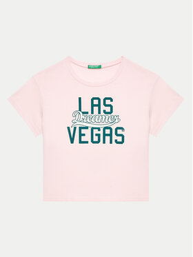 United Colors Of Benetton United Colors Of Benetton Футболка 3096C10LG Рожевий Regular Fit
