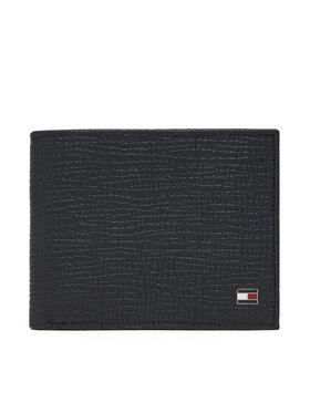 Tommy Hilfiger Tommy Hilfiger Голям мъжки портфейл Th Flag Mini Cc Wallet AM0AM13708 Тъмносин