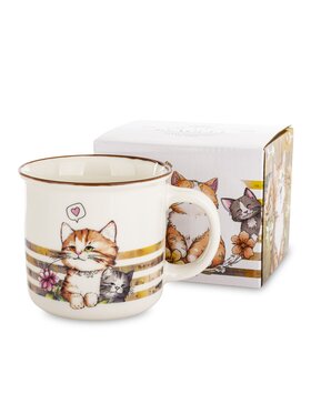 MIAhome MIAhome Kubek porcelanowy GATTINI-2 Biały