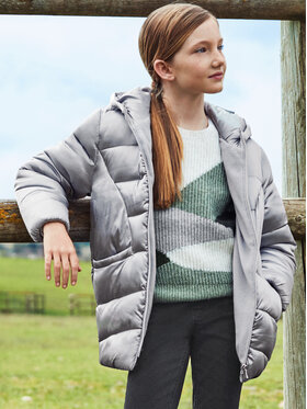 Mayoral Mayoral Giubbotto invernale 7.410 Grigio Regular Fit