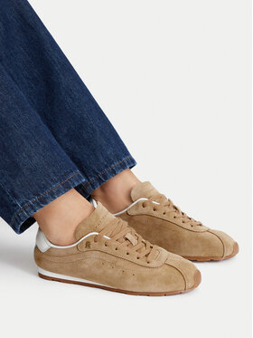 Tommy Hilfiger Tommy Hilfiger Tossud Th Bella Low Runner Suede FW0FW09189 Beež