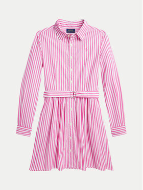 Polo Ralph Lauren Polo Ralph Lauren Košilové šaty 313934134001 Růžová Regular Fit