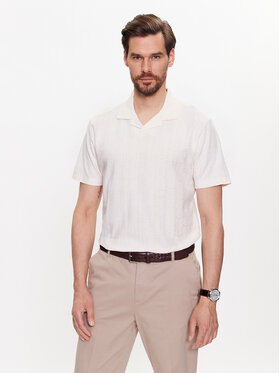Pierre Cardin Pierre Cardin Poloshirt 20774/000/2057 Écru Modern Fit