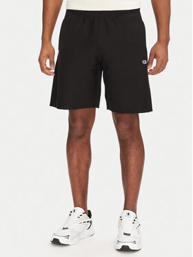 Champion Champion Спортни шорти 220764 Черен Loose Fit