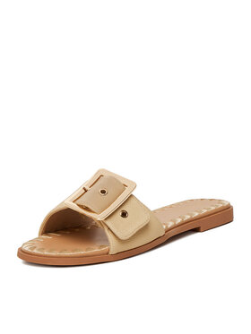 DeeZee DeeZee Pantoletten 760-4 Beige