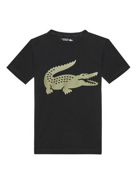Lacoste Lacoste T-särk TJ2910 Must Regular Fit