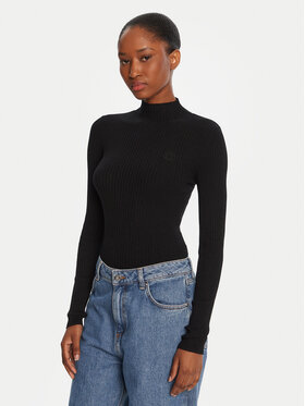 HUGO HUGO Sveter Sarmie_B 50522578 Čierna Slim Fit
