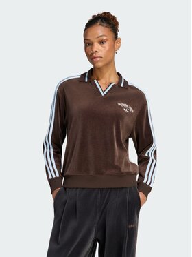 adidas adidas Bluza 170120 Brązowy Loose Fit