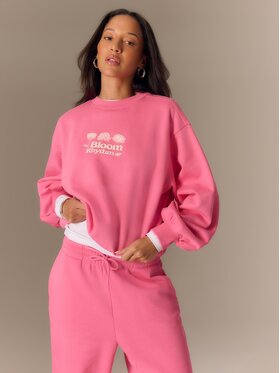 4F 4F Bluza 4FRSS26TSWSF2832-54S Różowy Loose Fit