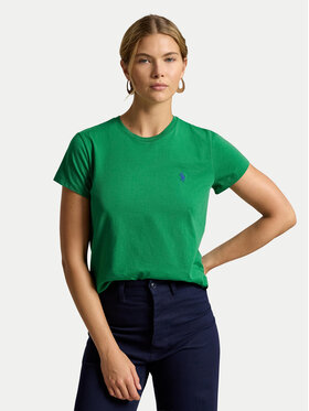 Polo Ralph Lauren Polo Ralph Lauren T-Shirt 211B14605022 Zielony ciemny Classic Fit