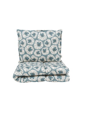 Malomi Malomi Komplet pościeli bedding_set_denim_lions Niebieski