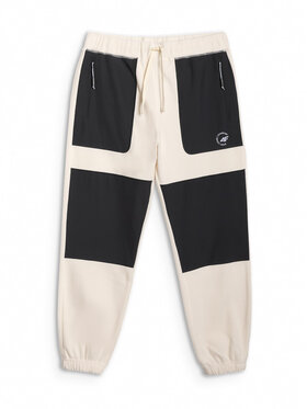 4F 4F Joggery APRES SKI Kremowy Regular Fit