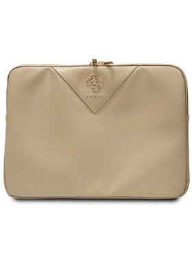 Guess Guess Torba na laptopa Uniwersalne Złoty
