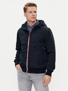 Tommy Hilfiger Tommy Hilfiger Μπουφάν μεταβατικό MW0MW31490 Σκούρο μπλε Regular Fit
