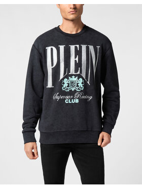 PHILIPP PLEIN PHILIPP PLEIN Felpa 22623 Nero Regular Fit