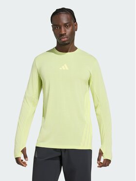 adidas adidas Koszulka techniczna 159148 Żółty Regular Fit