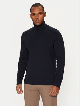 s.Oliver s.Oliver Bluză cu gât 2152195 Bleumarin Regular Fit