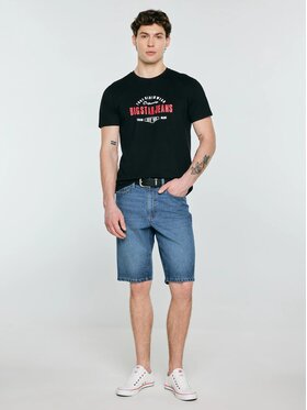 BIG STAR BIG STAR T-Shirt SERS_906_150 Czarny Basic Fit